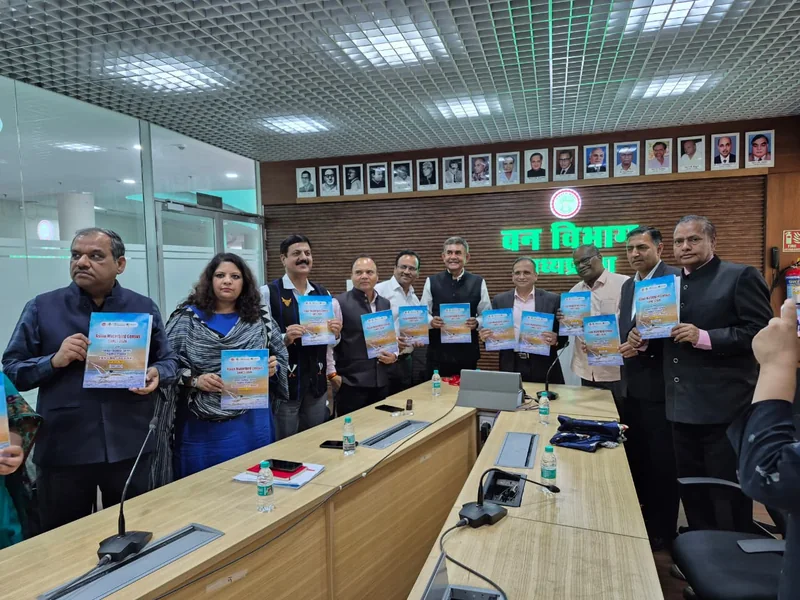 एशियन वॉटरबर्ड सेंसस रिपोर्ट विमोचन से जुड़ा विज्ञप्ति चित्र
